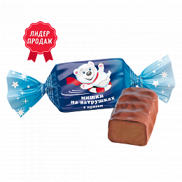 Мишки на ватрушках конфеты 1*6 СПБ